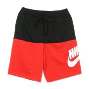 Nike Svart Universitetsröd Vit Tracksuit Shorts Multicolor, Herr