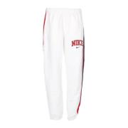 Nike Retro Fleece Sportbyxor White, Herr