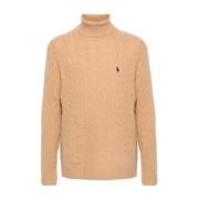 Polo Ralph Lauren Beige ull-kashmir polotröja Beige, Herr