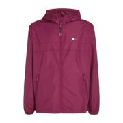 Tommy Jeans Valley Grape Windbreaker Jacka Purple, Herr