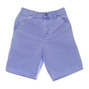 Carhartt Wip Färgade Knäkorta Shorts för Män Blue, Herr