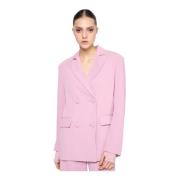 Silvian Heach Blazer doppiopetto Pink, Dam