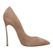 Casadei Med klack beige Beige, Dam