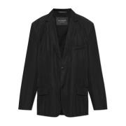 Balenciaga Blazer i oversize-modell Black, Unisex