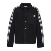 Adidas Originals Sweatshirt med broderad logotyp Black, Herr