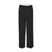 Vero Moda Vida Ben Cropped Byxor Black, Dam