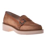 Baldinini Loafers in leather and suede Brown, Dam