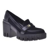 Baldinini Loafers i svart mocka Black, Dam