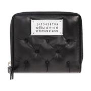 Maison Margiela Läder plånbok Black, Unisex