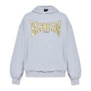 Balenciaga Hoodie Gray, Herr