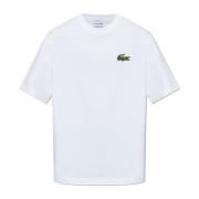 Lacoste T-shirt med logotyp White, Unisex