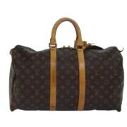 Louis Vuitton Vintage Pre-owned Canvas resvskor Brown, Dam