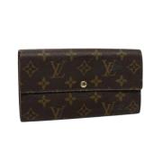 Louis Vuitton Vintage Pre-owned Belagd canvas plnbcker Brown, Dam