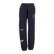 Nike Sporty Fleece Tracksuit Pants Black/White Black, Herr