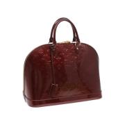 Louis Vuitton Vintage Pre-owned Laeder handvskor Red, Dam