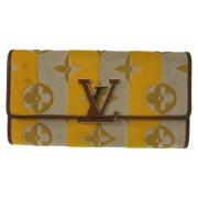 Louis Vuitton Vintage Pre-owned Canvas plnbcker Yellow, Dam