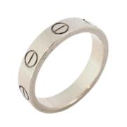 Cartier Vintage Pre-owned Vitt guld ringar Gray, Dam