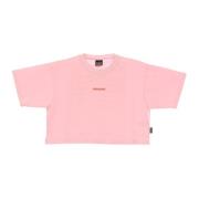 Propaganda Rose Cropped T-Shirt Pink, Dam