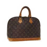 Louis Vuitton Vintage Pre-owned Canvas handvskor Brown, Dam