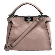 Fendi Vintage Pre-owned Laeder handvskor Pink, Dam