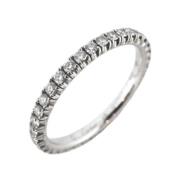 Cartier Vintage Pre-owned Vitt guld ringar Gray, Dam