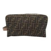 Fendi Vintage Pre-owned Tyg fendi-vskor Brown, Dam