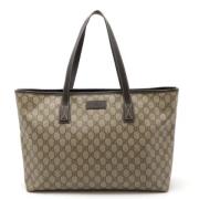 Gucci Vintage Pre-owned Canvas gucci-vskor Brown, Dam