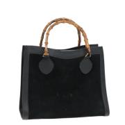 Gucci Vintage Pre-owned Mocka handvskor Black, Dam