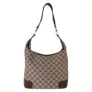 Gucci Vintage Pre-owned Canvas crossbodyvskor Brown, Dam