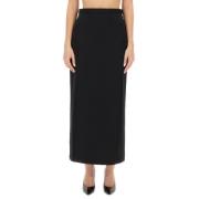 Lanvin Elegant Maxi Kjol Black, Dam