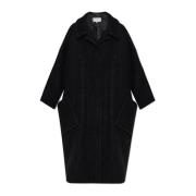 Maison Margiela Oversize kappa Black, Dam