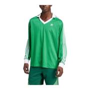 Adidas Pique Football Långärmad Tee Green, Herr