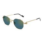 Cartier Ct0500S 003 Sunglasses Yellow, Unisex