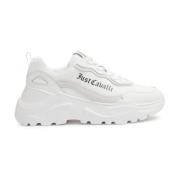 Just Cavalli Vita Sneakers för Kvinnor White, Dam