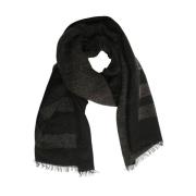 Just Cavalli Svarta Scarves för Kvinnor Elegant Stil Black, Dam