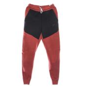 Nike Tech Fleece Sportswear Byxor Cedar/obsidian/black Red, Herr