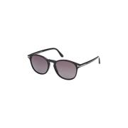 Tom Ford Snygga Svarta Solglasögon - Lewis TF 1097 Black, Unisex