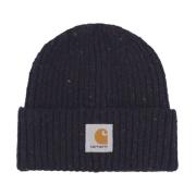 Carhartt Wip Spräcklig Beanie Mössa Mörkblå Blue, Herr