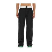 Palm Angels Rak Bomull Chino Byxor Black, Herr