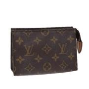 Louis Vuitton Vintage Pre-owned Canvas necessrer Brown, Dam