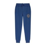 Versace Jeans Couture Blå Sweatpants för Män Blue, Herr