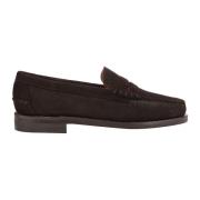 Sebago Klassiska Mocka Loafers Brown, Herr