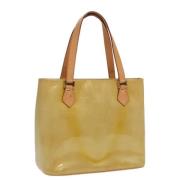 Louis Vuitton Vintage Pre-owned Laeder handvskor Beige, Dam