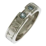 Tiffany & Co. Pre-owned Pre-owned Vitt guld ringar Gray, Dam