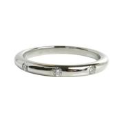 Bvlgari Vintage Pre-owned Platina ringar Gray, Dam