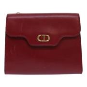 Dior Vintage Pre-owned Laeder dior-vskor Red, Dam