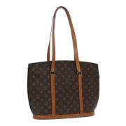 Louis Vuitton Vintage Pre-owned Canvas totevskor Brown, Dam