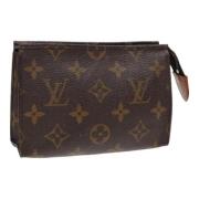 Louis Vuitton Vintage Pre-owned Canvas necessrer Brown, Dam