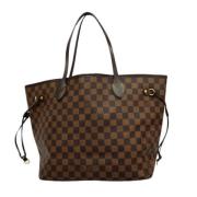 Louis Vuitton Vintage Pre-owned Canvas axelremsvskor Brown, Dam