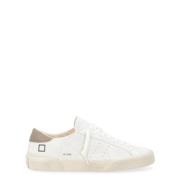 D.a.t.e. Vita Mocka Låga Hill Sneakers White, Herr